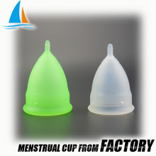 Tasse pour femme en silicone de qualité médicale Lady period